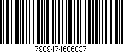 Código de barras (EAN, GTIN, SKU, ISBN): '7909474606837'