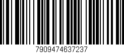 Código de barras (EAN, GTIN, SKU, ISBN): '7909474637237'