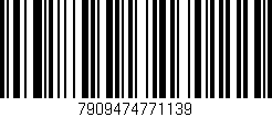 Código de barras (EAN, GTIN, SKU, ISBN): '7909474771139'
