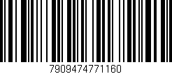 Código de barras (EAN, GTIN, SKU, ISBN): '7909474771160'
