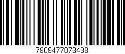 Código de barras (EAN, GTIN, SKU, ISBN): '7909477073438'