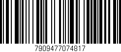 Código de barras (EAN, GTIN, SKU, ISBN): '7909477074817'