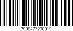 Código de barras (EAN, GTIN, SKU, ISBN): '7909477200919'