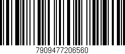 Código de barras (EAN, GTIN, SKU, ISBN): '7909477206560'