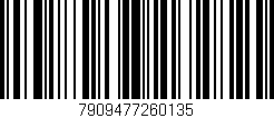 Código de barras (EAN, GTIN, SKU, ISBN): '7909477260135'
