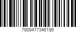 Código de barras (EAN, GTIN, SKU, ISBN): '7909477346198'