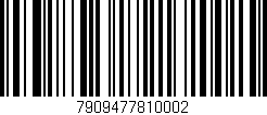 Código de barras (EAN, GTIN, SKU, ISBN): '7909477810002'