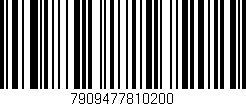 Código de barras (EAN, GTIN, SKU, ISBN): '7909477810200'