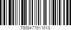 Código de barras (EAN, GTIN, SKU, ISBN): '7909477811610'