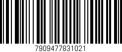 Código de barras (EAN, GTIN, SKU, ISBN): '7909477831021'