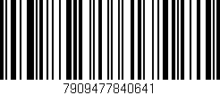 Código de barras (EAN, GTIN, SKU, ISBN): '7909477840641'