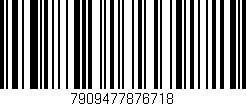 Código de barras (EAN, GTIN, SKU, ISBN): '7909477876718'