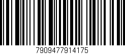 Código de barras (EAN, GTIN, SKU, ISBN): '7909477914175'