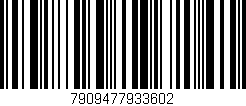 Código de barras (EAN, GTIN, SKU, ISBN): '7909477933602'