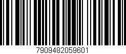 Código de barras (EAN, GTIN, SKU, ISBN): '7909482059601'
