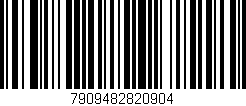 Código de barras (EAN, GTIN, SKU, ISBN): '7909482820904'