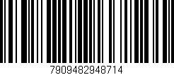 Código de barras (EAN, GTIN, SKU, ISBN): '7909482948714'