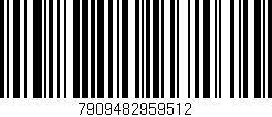 Código de barras (EAN, GTIN, SKU, ISBN): '7909482959512'