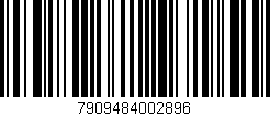 Código de barras (EAN, GTIN, SKU, ISBN): '7909484002896'