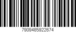 Código de barras (EAN, GTIN, SKU, ISBN): '7909485922674'