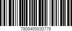 Código de barras (EAN, GTIN, SKU, ISBN): '7909485930778'