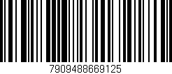 Código de barras (EAN, GTIN, SKU, ISBN): '7909488669125'