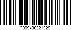 Código de barras (EAN, GTIN, SKU, ISBN): '7909488821929'