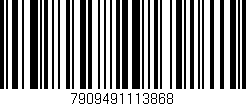 Código de barras (EAN, GTIN, SKU, ISBN): '7909491113868'