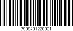 Código de barras (EAN, GTIN, SKU, ISBN): '7909491220931'