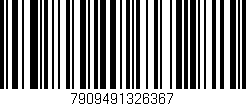 Código de barras (EAN, GTIN, SKU, ISBN): '7909491326367'