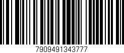 Código de barras (EAN, GTIN, SKU, ISBN): '7909491343777'
