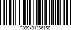 Código de barras (EAN, GTIN, SKU, ISBN): '7909491366158'