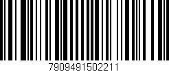 Código de barras (EAN, GTIN, SKU, ISBN): '7909491502211'