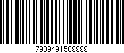 Código de barras (EAN, GTIN, SKU, ISBN): '7909491509999'