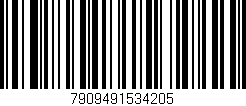 Código de barras (EAN, GTIN, SKU, ISBN): '7909491534205'