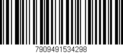 Código de barras (EAN, GTIN, SKU, ISBN): '7909491534298'