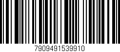 Código de barras (EAN, GTIN, SKU, ISBN): '7909491539910'