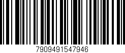 Código de barras (EAN, GTIN, SKU, ISBN): '7909491547946'
