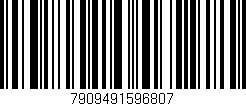 Código de barras (EAN, GTIN, SKU, ISBN): '7909491596807'