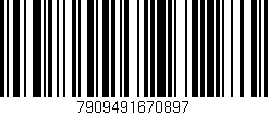 Código de barras (EAN, GTIN, SKU, ISBN): '7909491670897'