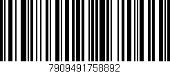 Código de barras (EAN, GTIN, SKU, ISBN): '7909491758892'