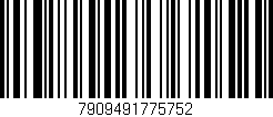 Código de barras (EAN, GTIN, SKU, ISBN): '7909491775752'