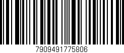 Código de barras (EAN, GTIN, SKU, ISBN): '7909491775806'
