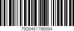 Código de barras (EAN, GTIN, SKU, ISBN): '7909491796894'