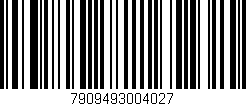 Código de barras (EAN, GTIN, SKU, ISBN): '7909493004027'