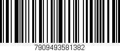 Código de barras (EAN, GTIN, SKU, ISBN): '7909493581382'