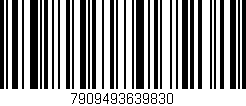 Código de barras (EAN, GTIN, SKU, ISBN): '7909493639830'
