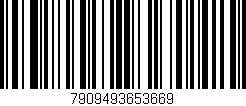 Código de barras (EAN, GTIN, SKU, ISBN): '7909493653669'