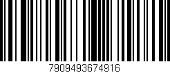 Código de barras (EAN, GTIN, SKU, ISBN): '7909493674916'