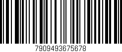 Código de barras (EAN, GTIN, SKU, ISBN): '7909493675678'